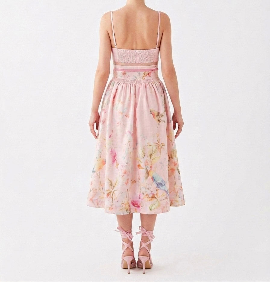 Pink Garden Dress