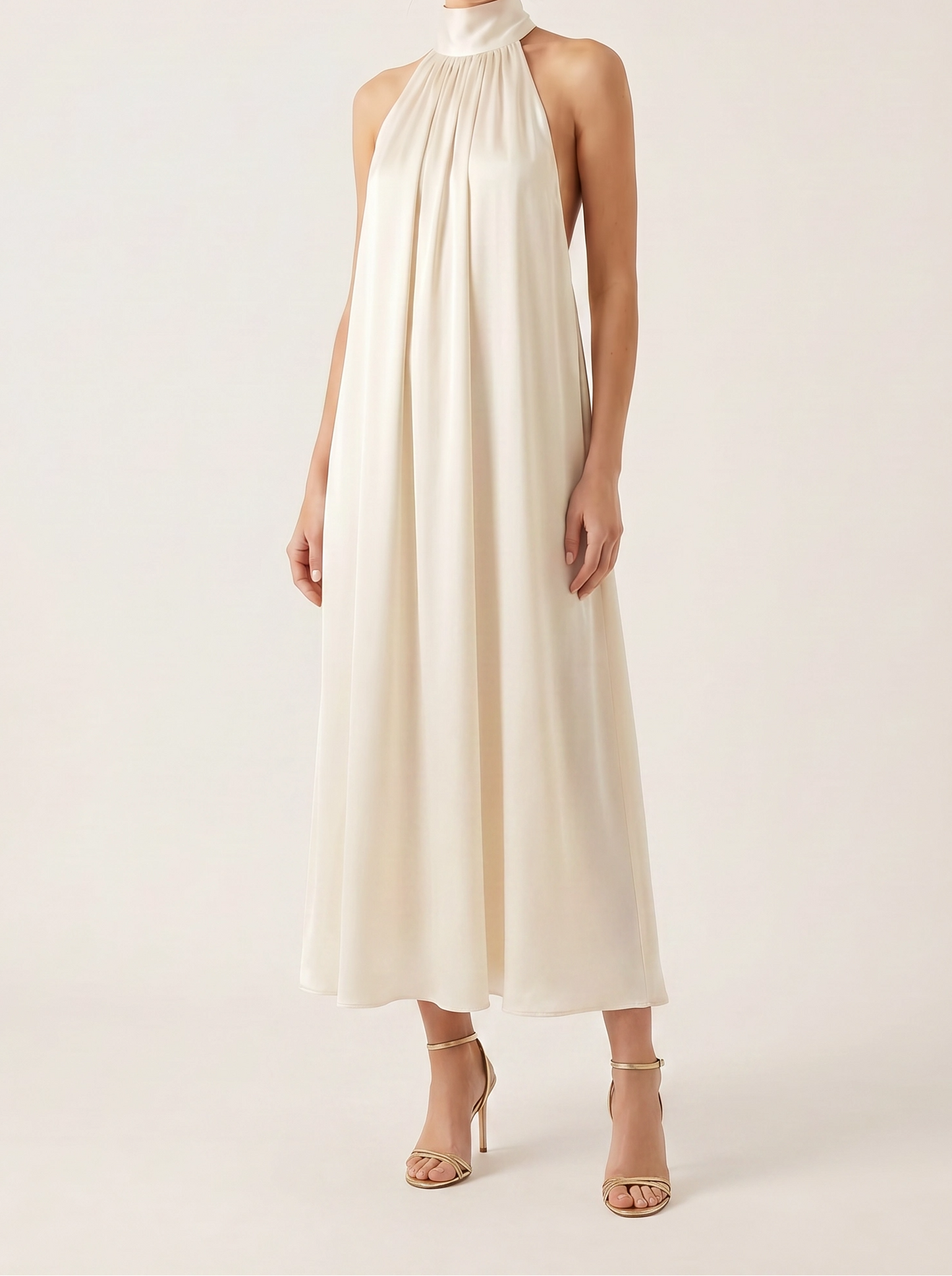 Feya Satin Silk Dress