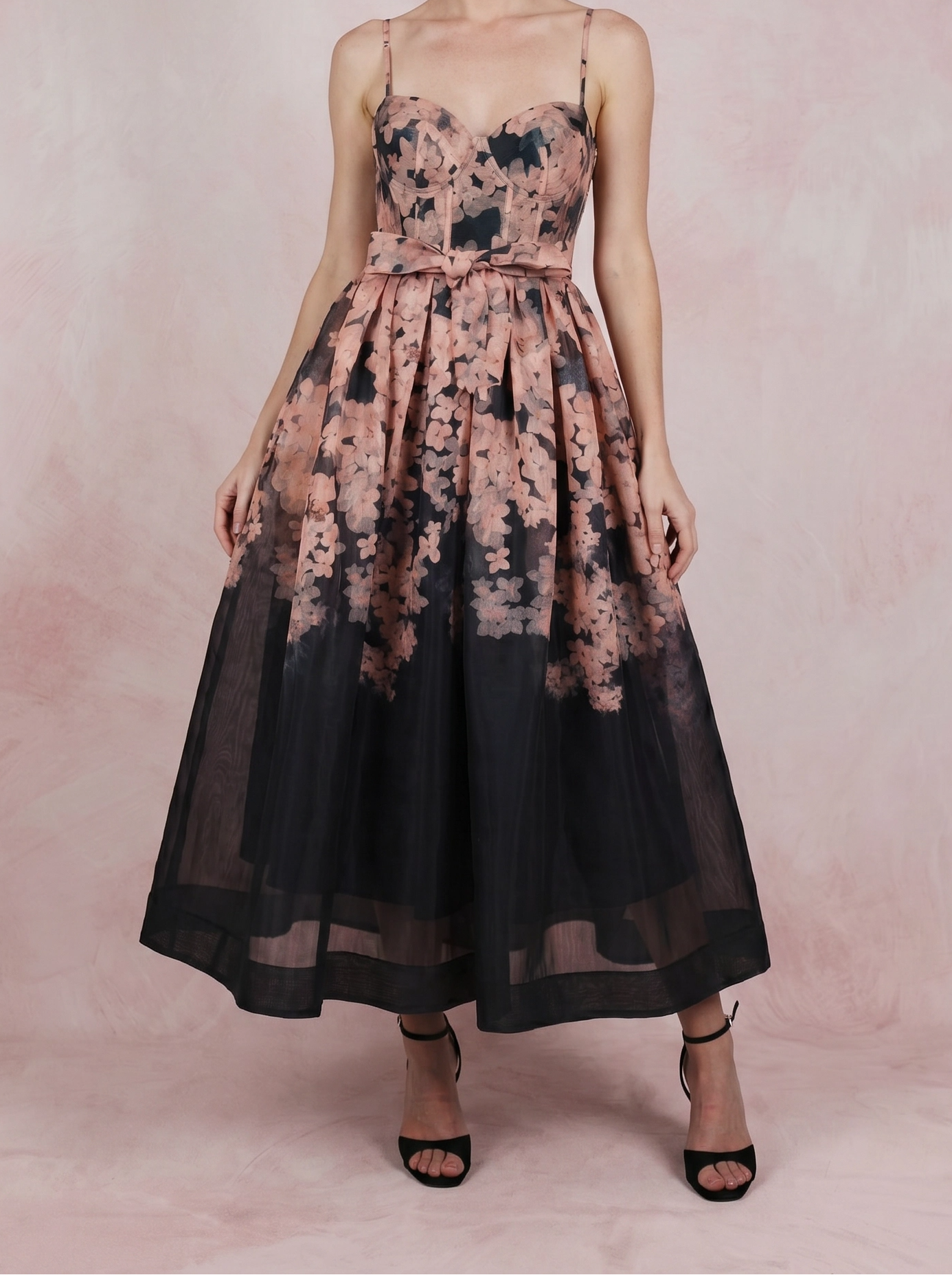 Rochie Feya Noir Garden